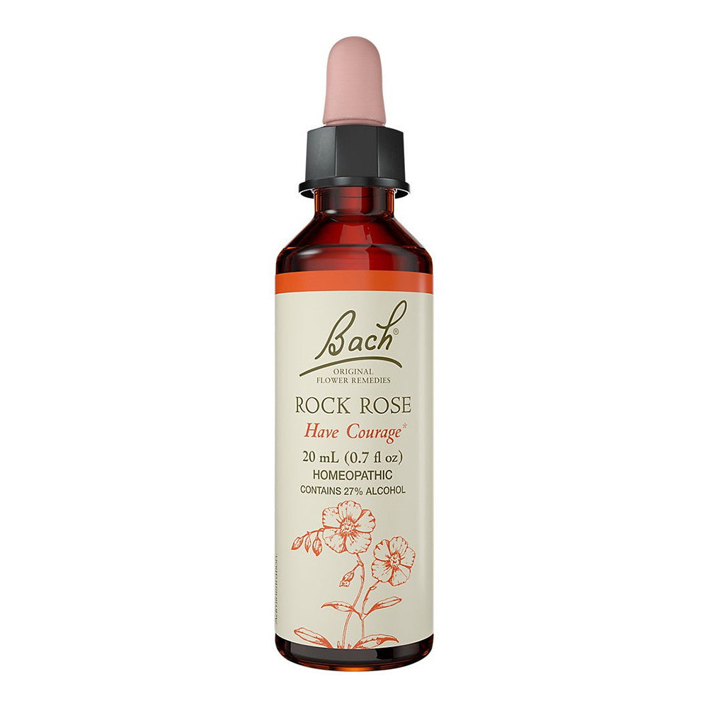 Bach Original Flower Essences For Naturally Occurring Nervous Tension, Rock Rose, 20 Ml